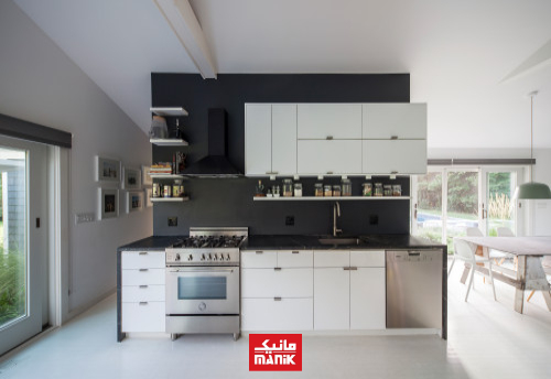 کابینت سفید مشکی
